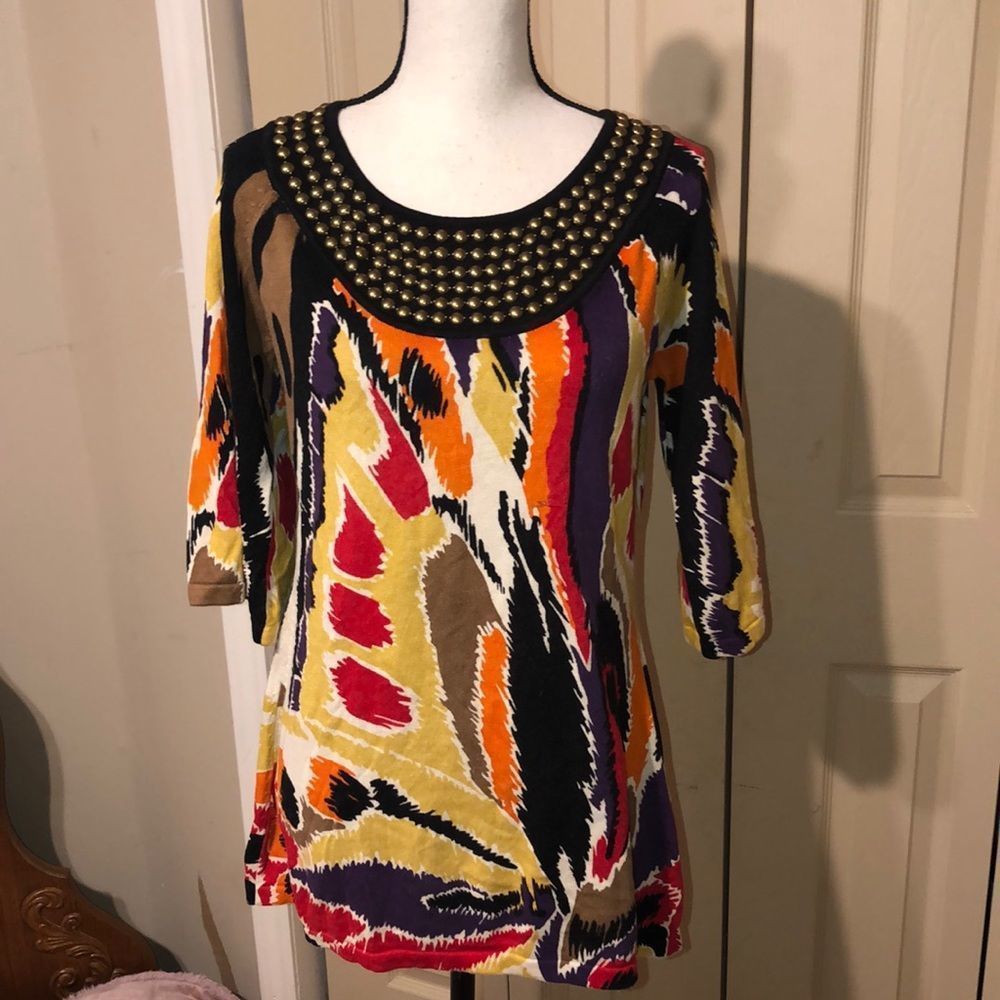 Berek 2 fall sweater full of color size medium